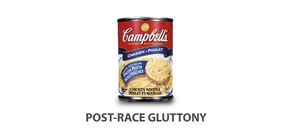 Post-Race Gluttony