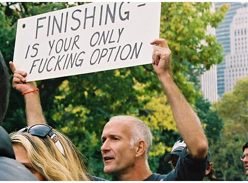Finishing is Your Only Fucking Option